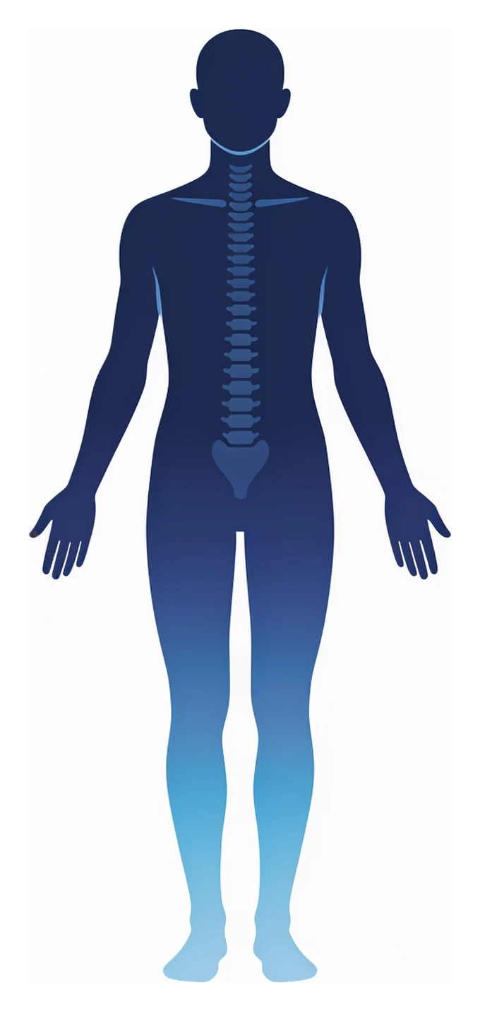Cuerpo humano: elige la zona donde sientes dolor